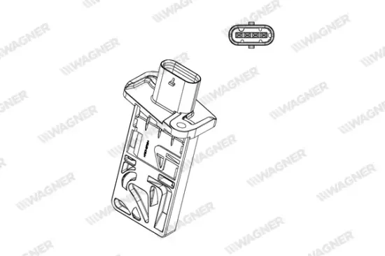 Luftmassenmesser WAGNER AFS00040 Bild Luftmassenmesser WAGNER AFS00040