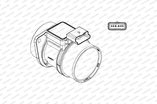 Luftmassenmesser WAGNER AFS00041 Bild Luftmassenmesser WAGNER AFS00041