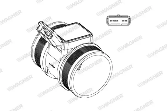 Luftmassenmesser WAGNER AFS00042 Bild Luftmassenmesser WAGNER AFS00042