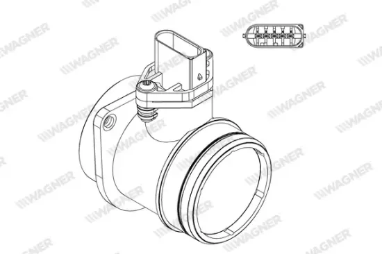 Luftmassenmesser WAGNER AFS00044 Bild Luftmassenmesser WAGNER AFS00044