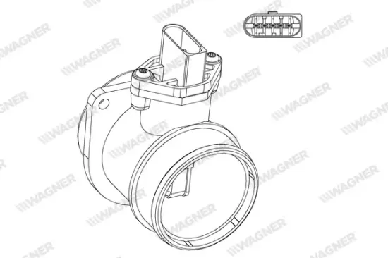 Luftmassenmesser WAGNER AFS00049 Bild Luftmassenmesser WAGNER AFS00049