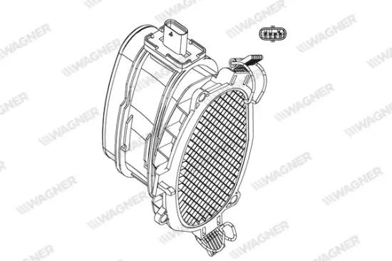 Luftmassenmesser WAGNER AFS00070 Bild Luftmassenmesser WAGNER AFS00070
