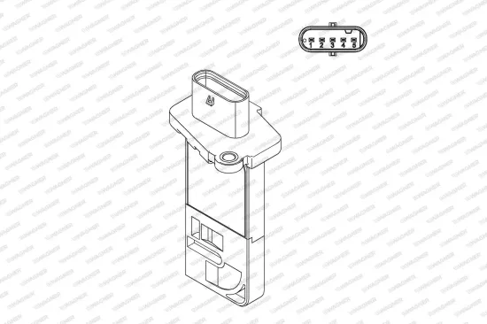 Luftmassenmesser WAGNER AFS00073 Bild Luftmassenmesser WAGNER AFS00073