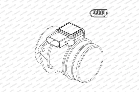 Luftmassenmesser WAGNER AFS00080 Bild Luftmassenmesser WAGNER AFS00080