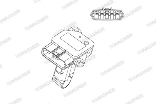 Luftmassenmesser WAGNER AFS00120 Bild Luftmassenmesser WAGNER AFS00120