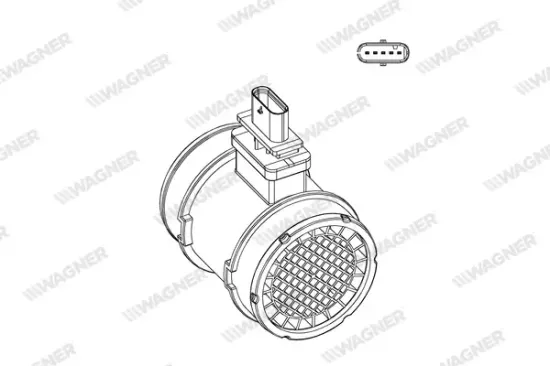 Luftmassenmesser WAGNER AFS00145 Bild Luftmassenmesser WAGNER AFS00145