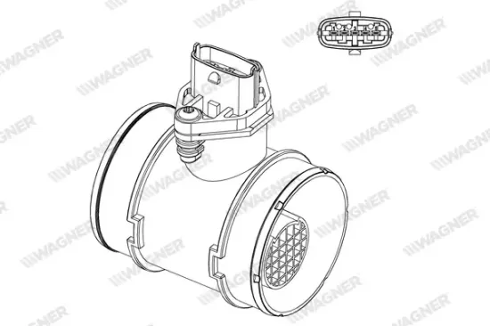 Luftmassenmesser WAGNER AFS00150 Bild Luftmassenmesser WAGNER AFS00150