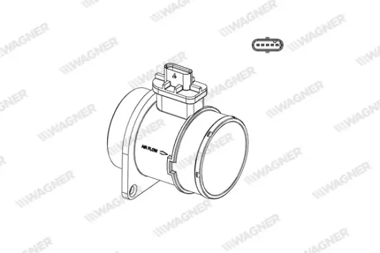 Luftmassenmesser WAGNER AFS00157 Bild Luftmassenmesser WAGNER AFS00157