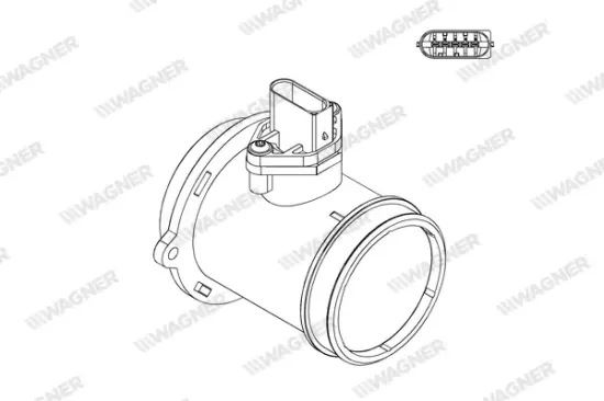 Luftmassenmesser WAGNER AFS00170 Bild Luftmassenmesser WAGNER AFS00170