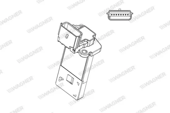 Luftmassenmesser WAGNER AFS00175 Bild Luftmassenmesser WAGNER AFS00175