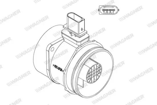 Luftmassenmesser WAGNER AFS00196 Bild Luftmassenmesser WAGNER AFS00196