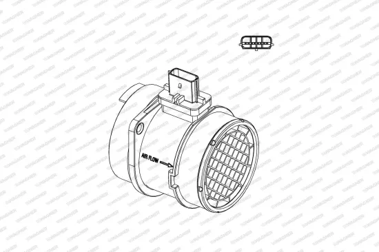 Luftmassenmesser WAGNER AFS00217 Bild Luftmassenmesser WAGNER AFS00217