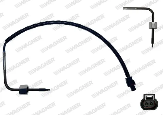 Sensor, Abgastemperatur WAGNER ETP00249