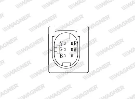 Lambdasonde vor Katalysator WAGNER LBS00284