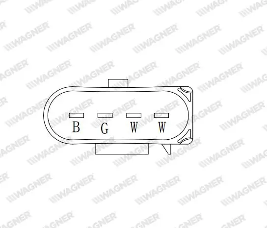 Lambdasonde vor Katalysator WAGNER LBS00518