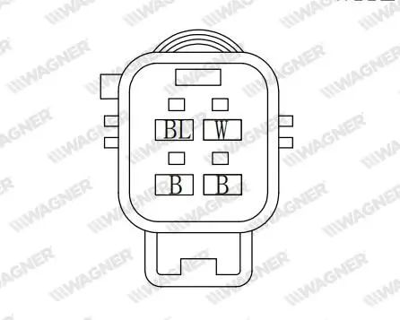 Lambdasonde nach Katalysator WAGNER LBS00262 Bild Lambdasonde nach Katalysator WAGNER LBS00262
