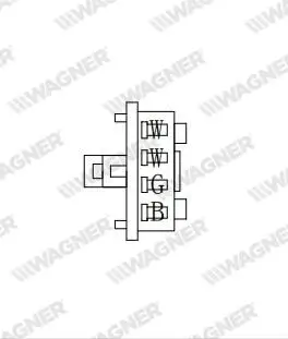 Lambdasonde vor Katalysator WAGNER LBS00331 Bild Lambdasonde vor Katalysator WAGNER LBS00331