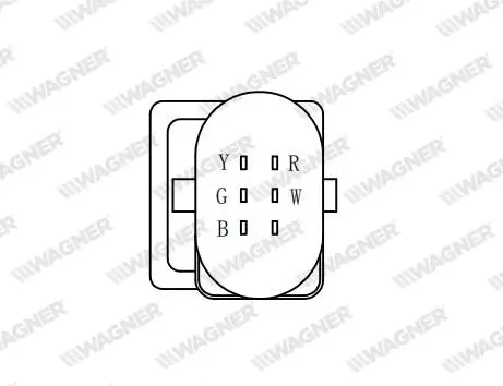 Sensor, Raddrehzahl Vorderachse WAGNER ABS01103 Bild Sensor, Raddrehzahl Vorderachse WAGNER ABS01103
