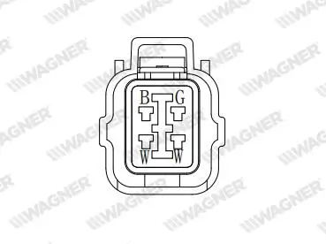 Lambdasonde vor Katalysator WAGNER LBS00558 Bild Lambdasonde vor Katalysator WAGNER LBS00558