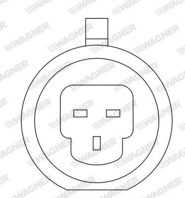 Sensor, Drosselklappenstellung WAGNER THR00006 Bild Sensor, Drosselklappenstellung WAGNER THR00006