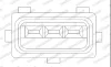 Sensor, Drosselklappenstellung WAGNER THR00013 Bild Sensor, Drosselklappenstellung WAGNER THR00013