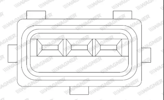 Sensor, Drosselklappenstellung WAGNER THR00013 Bild Sensor, Drosselklappenstellung WAGNER THR00013