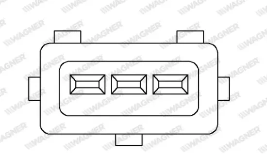 Sensor, Drosselklappenstellung WAGNER THR00016 Bild Sensor, Drosselklappenstellung WAGNER THR00016