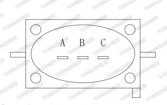 Sensor, Drosselklappenstellung WAGNER THR00023 Bild Sensor, Drosselklappenstellung WAGNER THR00023