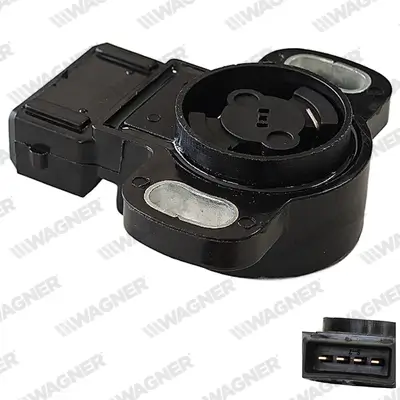 Sensor, Drosselklappenstellung WAGNER THR00028 Bild Sensor, Drosselklappenstellung WAGNER THR00028