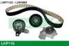 Wasserpumpe + Zahnriemensatz LUCAS LKP116