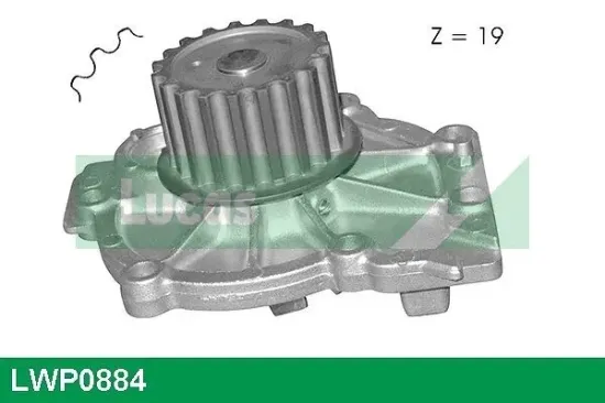Wasserpumpe, Motorkühlung LUCAS LWP0884 Bild Wasserpumpe, Motorkühlung LUCAS LWP0884