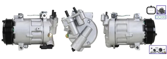 Kompressor, Klimaanlage LUCAS ACP01043 Bild Kompressor, Klimaanlage LUCAS ACP01043
