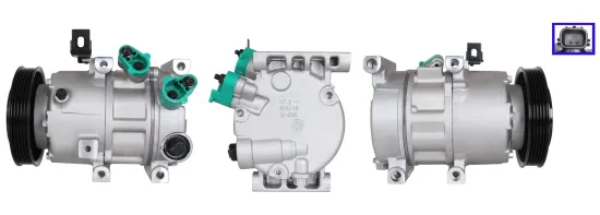 Kompressor, Klimaanlage LUCAS ACP01164 Bild Kompressor, Klimaanlage LUCAS ACP01164