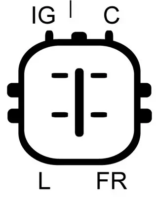 Generator 14 V LUCAS LRA02971 Bild Generator 14 V LUCAS LRA02971