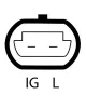 Generator 14 V LUCAS LRA02999 Bild Generator 14 V LUCAS LRA02999