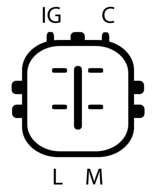 Generator 14 V LUCAS LRA03157 Bild Generator 14 V LUCAS LRA03157