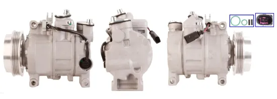 Kompressor, Klimaanlage LUCAS ACP863 Bild Kompressor, Klimaanlage LUCAS ACP863