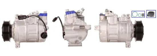 Kompressor, Klimaanlage LUCAS ACP838 Bild Kompressor, Klimaanlage LUCAS ACP838