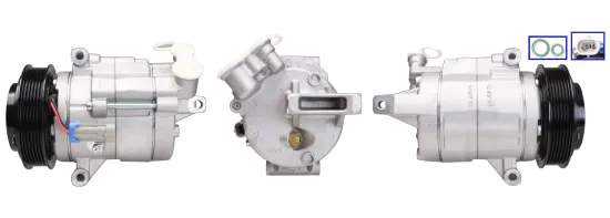 Kompressor, Klimaanlage LUCAS ACP01127 Bild Kompressor, Klimaanlage LUCAS ACP01127