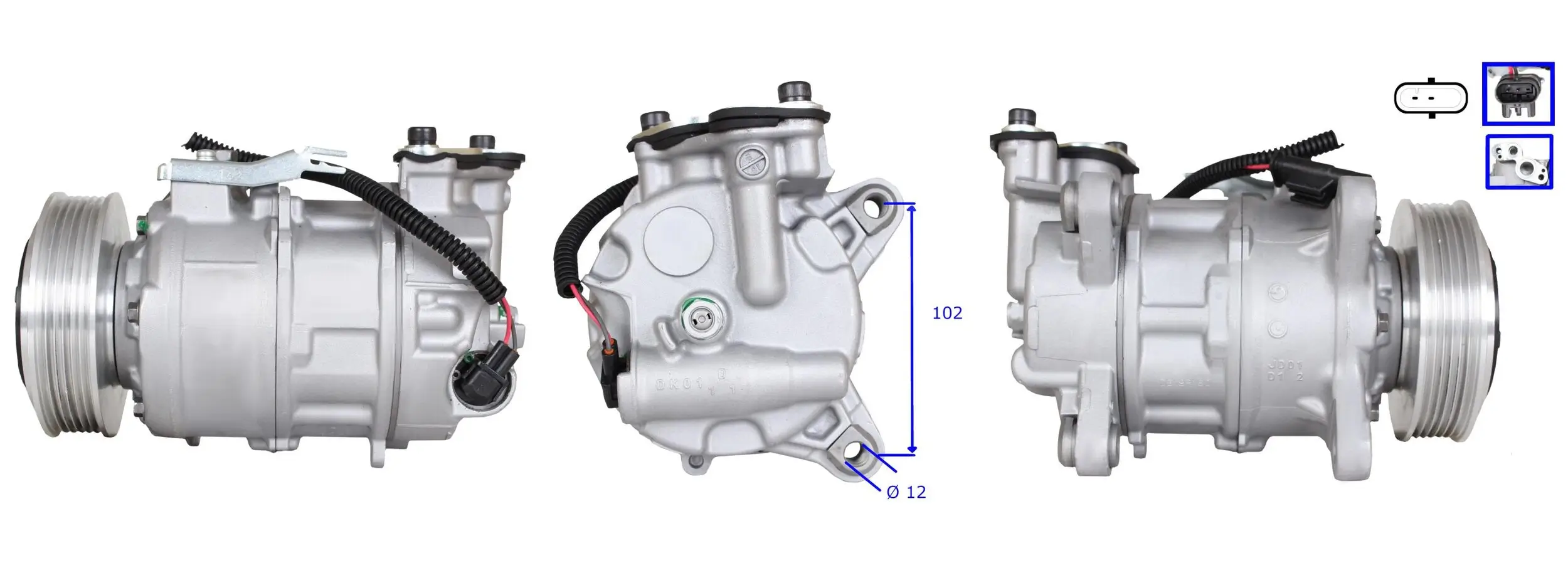 Kompressor, Klimaanlage LUCAS ACP01152