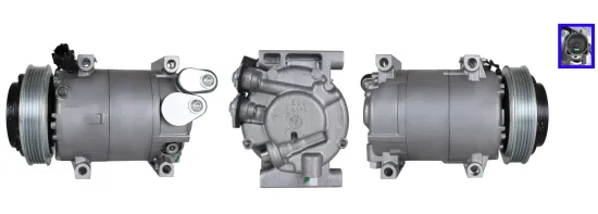 Kompressor, Klimaanlage LUCAS ACP01207 Bild Kompressor, Klimaanlage LUCAS ACP01207
