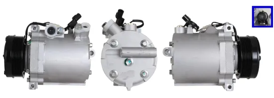 Kompressor, Klimaanlage LUCAS ACP01384 Bild Kompressor, Klimaanlage LUCAS ACP01384