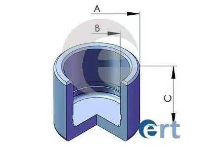 Kolben, Bremssattel ERT 150229-C