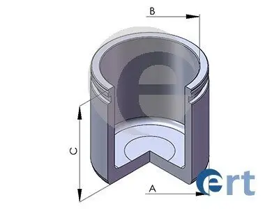 Kolben, Bremssattel ERT 150284-C