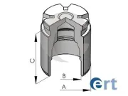 Kolben, Bremssattel Hinterachse ERT 150523-C