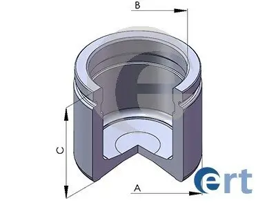 Kolben, Bremssattel ERT 150552-C Bild Kolben, Bremssattel ERT 150552-C