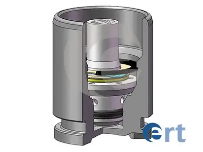 Kolben, Bremssattel Hinterachse ERT 150555K Bild Kolben, Bremssattel Hinterachse ERT 150555K