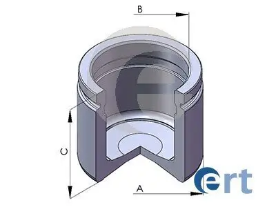 Kolben, Bremssattel ERT 150571-C