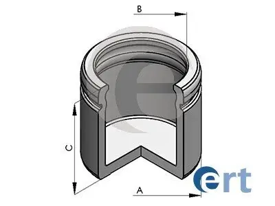 Kolben, Bremssattel ERT 150595-C