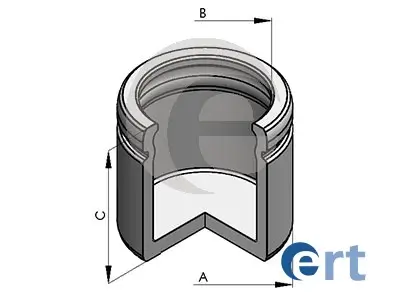 Kolben, Bremssattel ERT 150595-C Bild Kolben, Bremssattel ERT 150595-C